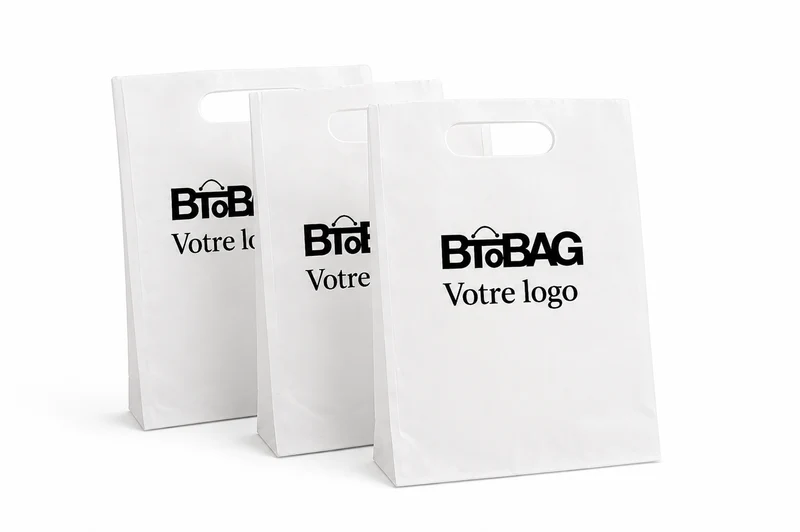 Sac Galette des Rois Kraft Blanc 60 gr