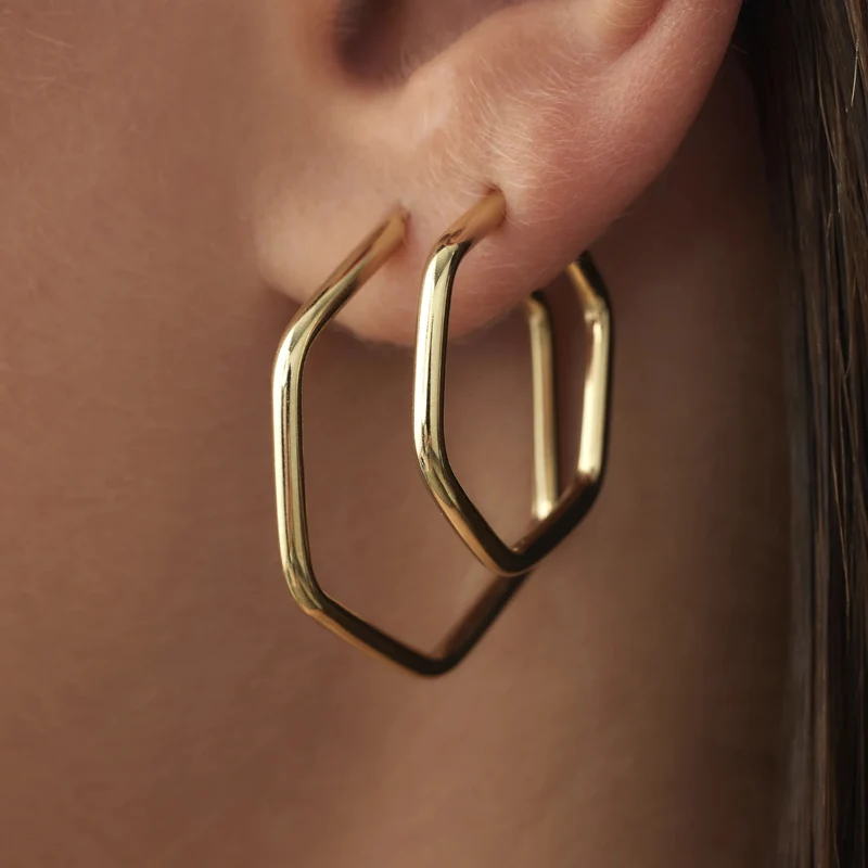 Beloro Jewels La Rinascente Femmes Créoles Or 9 carats BO360059