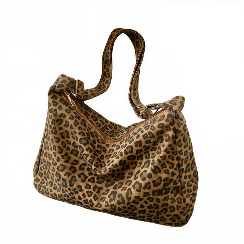 Sac bandoulière léopard femme