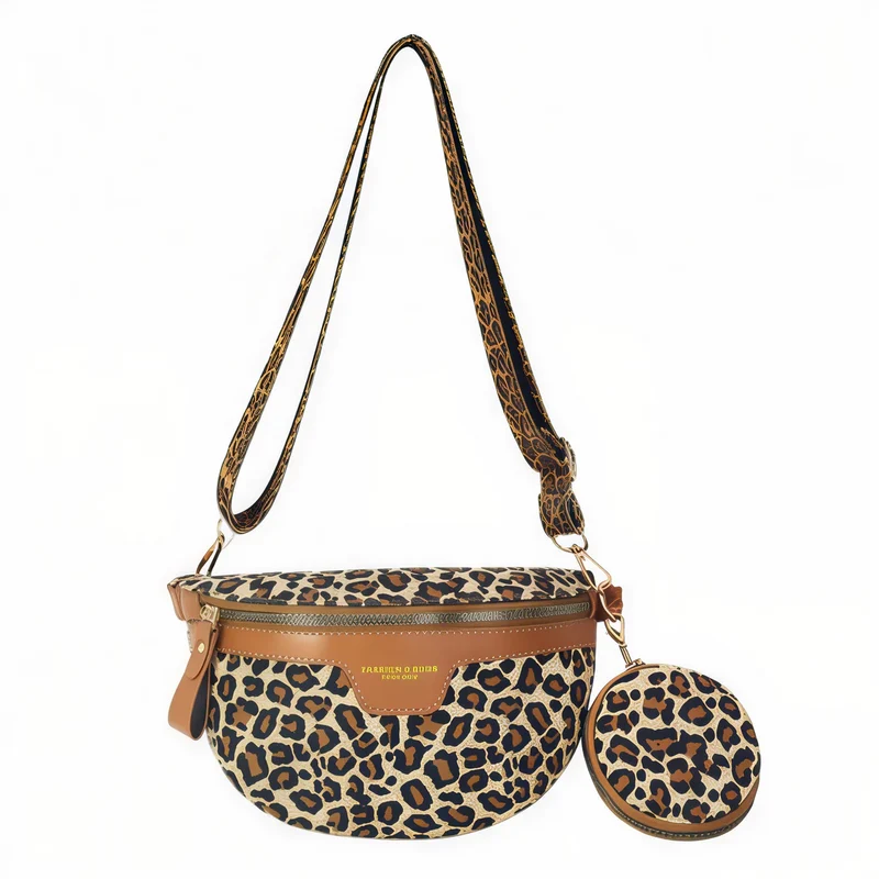 Sac banane imprimé léopard fashion