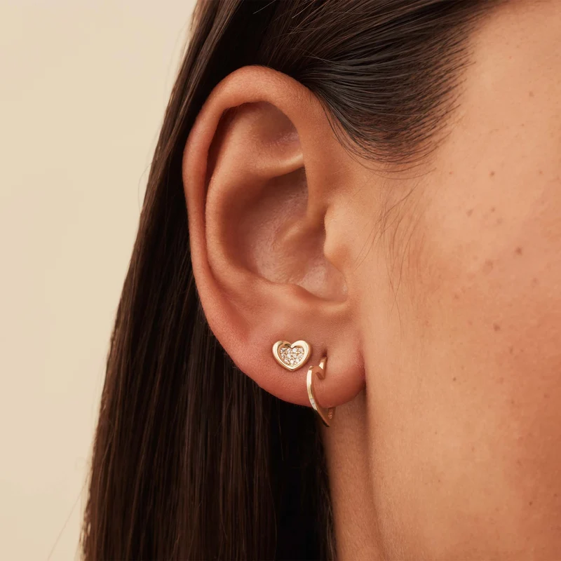 Beloro Jewels Della Spiga Boucles d'oreilles Or 9 carats BO360063