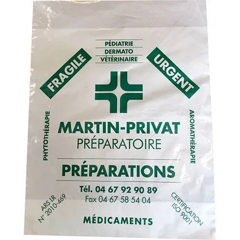 Sachet plastique personnalisé