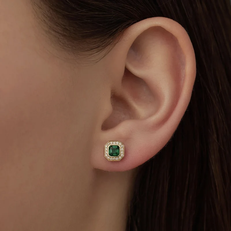 Beloro Jewels Monte Napoleone Femmes Boucles d'oreilles Or 9 carats BO360047