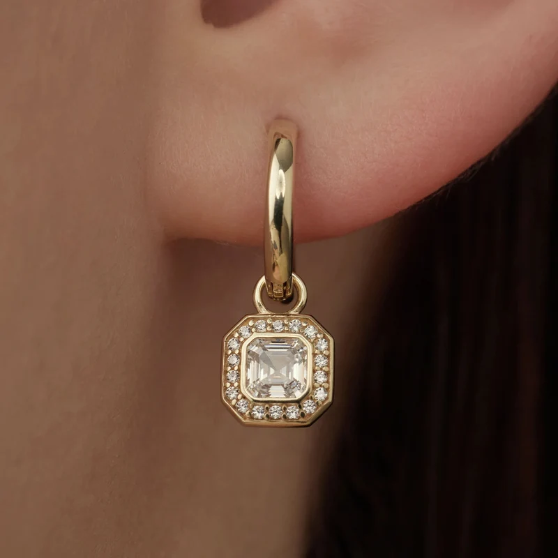 Beloro Jewels Monte Napoleone Femmes Créoles Or 9 carats BO360041