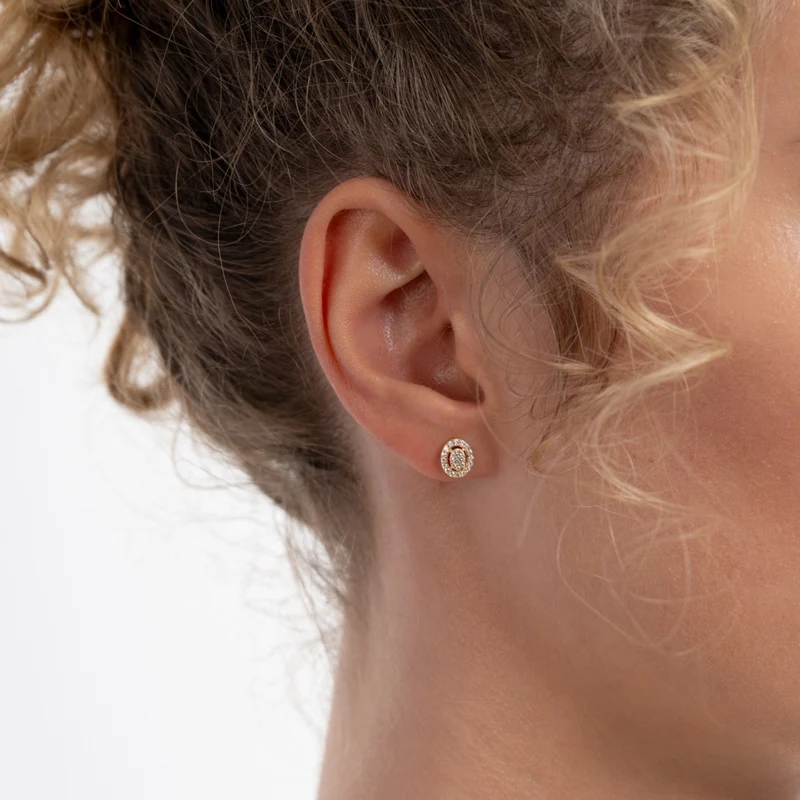Isabel Bernard Le Marais Anne Boucles d’oreilles en Or 14 Carats IB360292