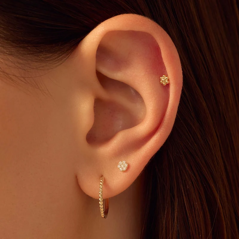 Beloro Jewels Navigli Isidora 9 karat gold piercing BO370006