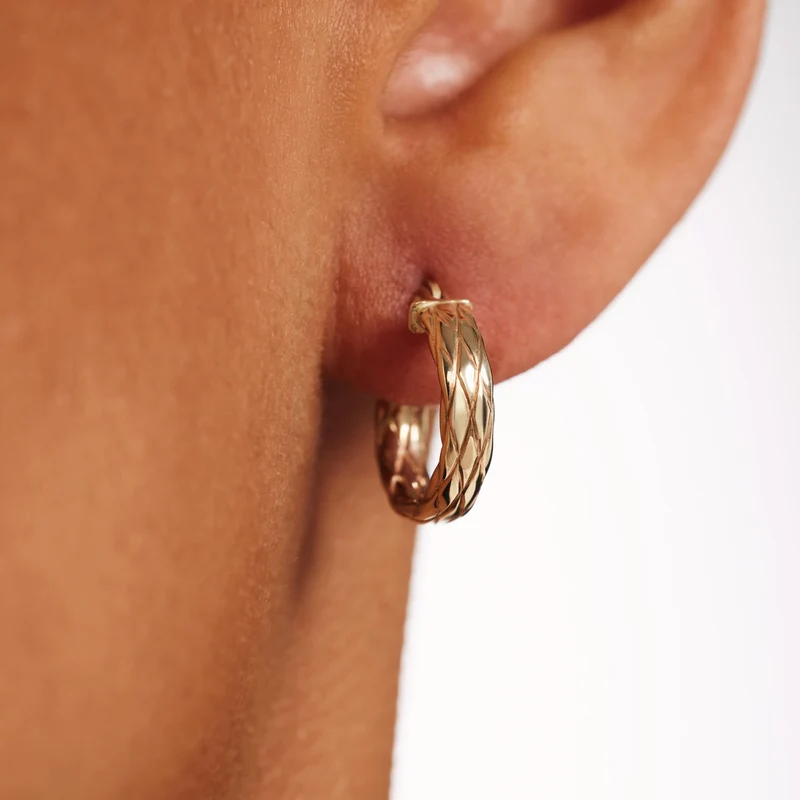 Isabel Bernard Rivoli Aurelle boucles d’oreilles en or 14 carats IB360278