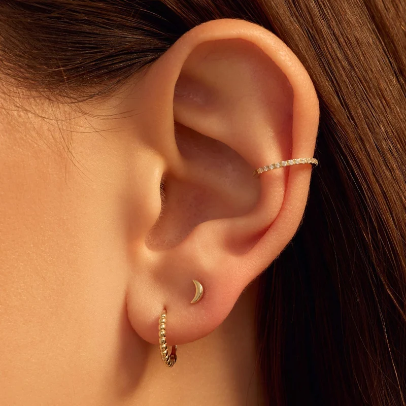 Beloro Jewels Della Spiga Boucles d'oreilles Or 9 carats BO360095