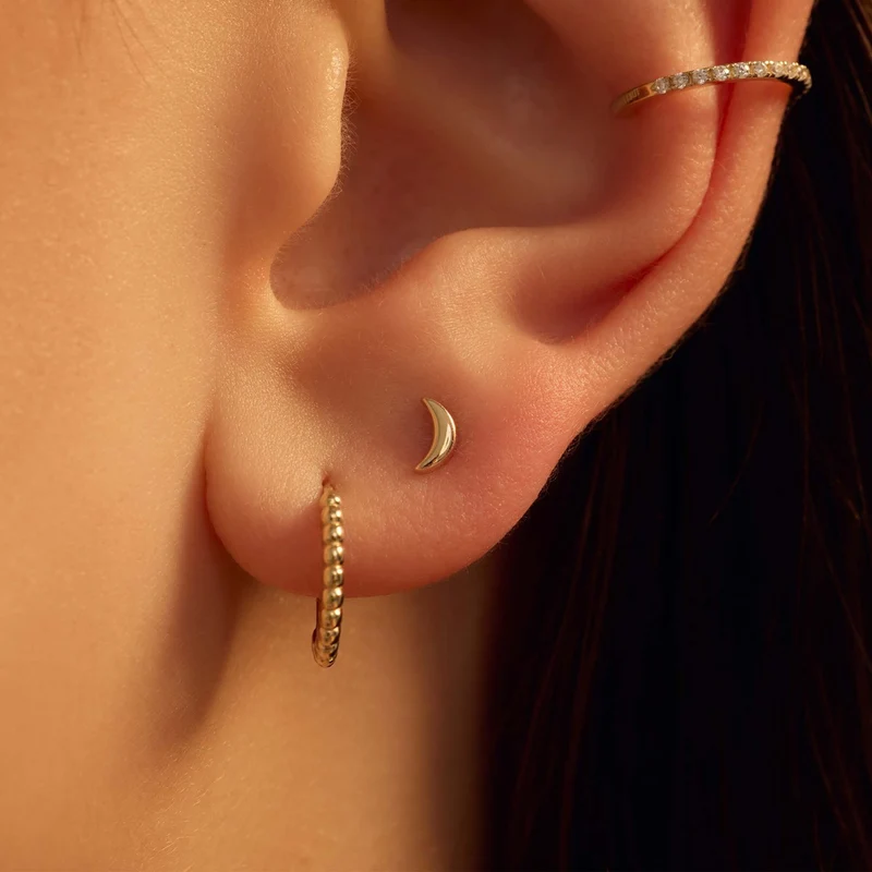 Beloro Jewels Della Spiga Boucles d'oreilles Or 9 carats BO360095