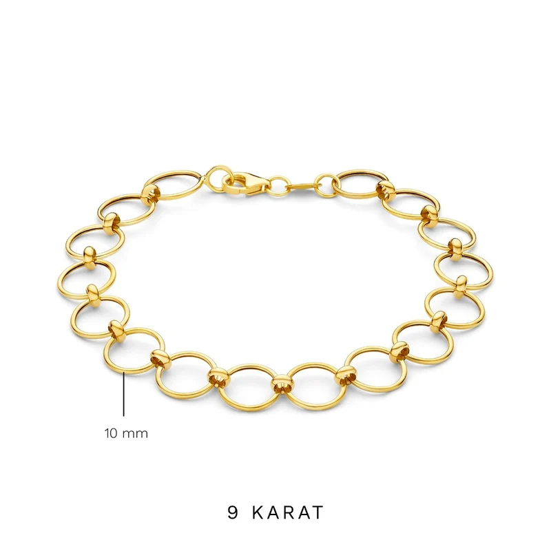 Beloro Jewels Della Spiga Bracelet Or 9 carats BO320039