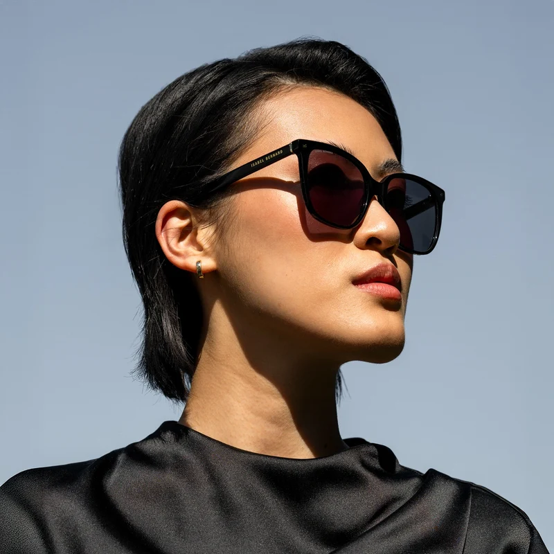 Isabel Bernard La Villette Femmes Lunettes de Soleil Noir IB400007-01-01