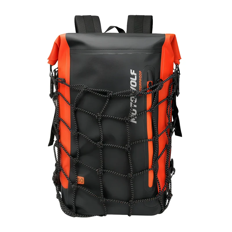 Sac à dos étanche pour moto - MotoWolf 30L