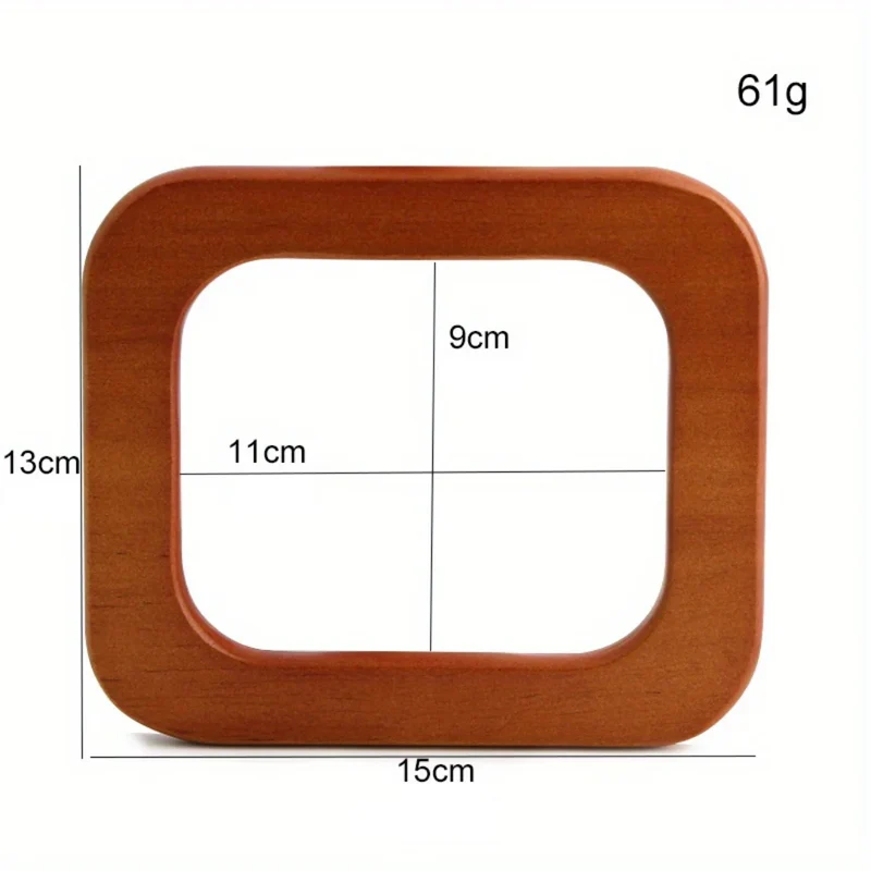 Anses de sac rectangulaire bois