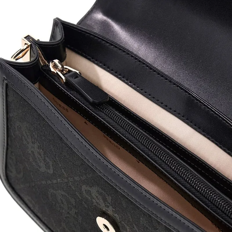 Guess Audrey Black Logo Sac Crossbody HWJG97-55210-BLO