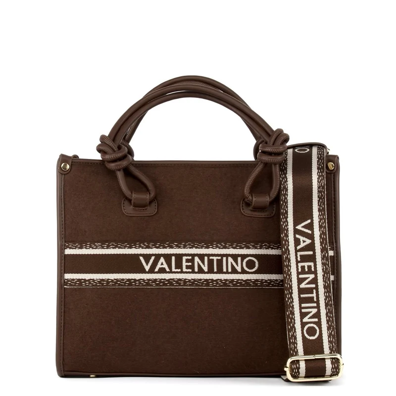 Valentino Bags Winter Aella Sac Cabas Marron VBSABG04521