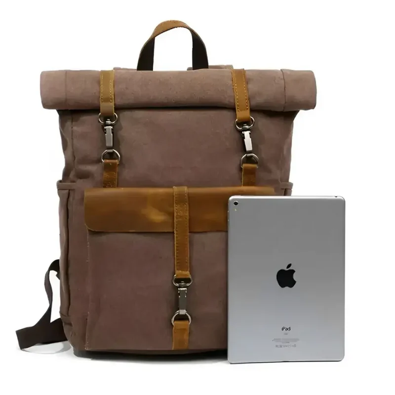Sac à dos en toile vintage - Auguste