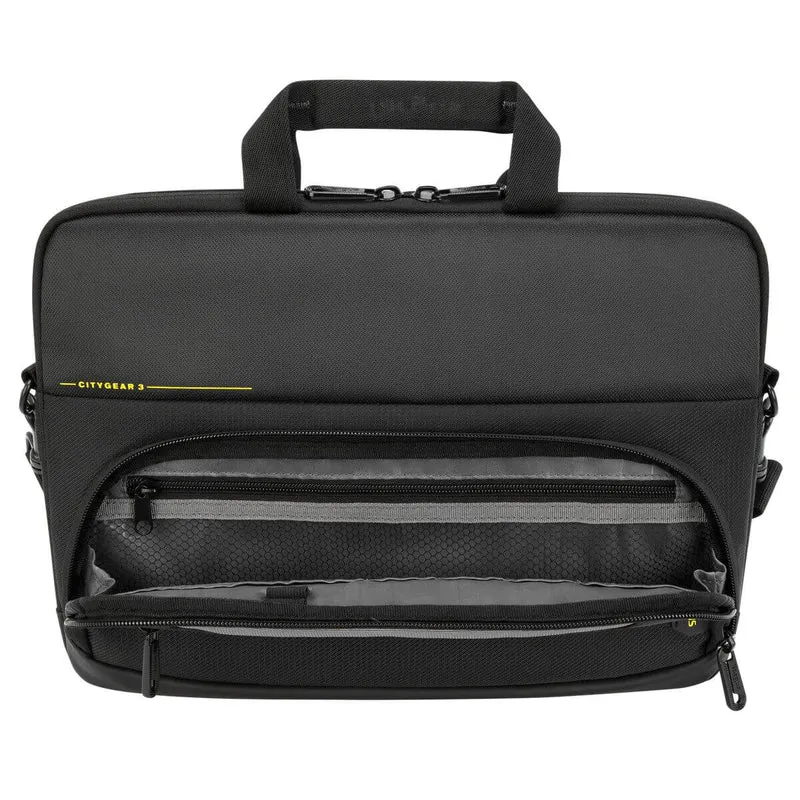 Sacoche fine pour ordinateur portable Targus CityGear 14 pouces - Noir