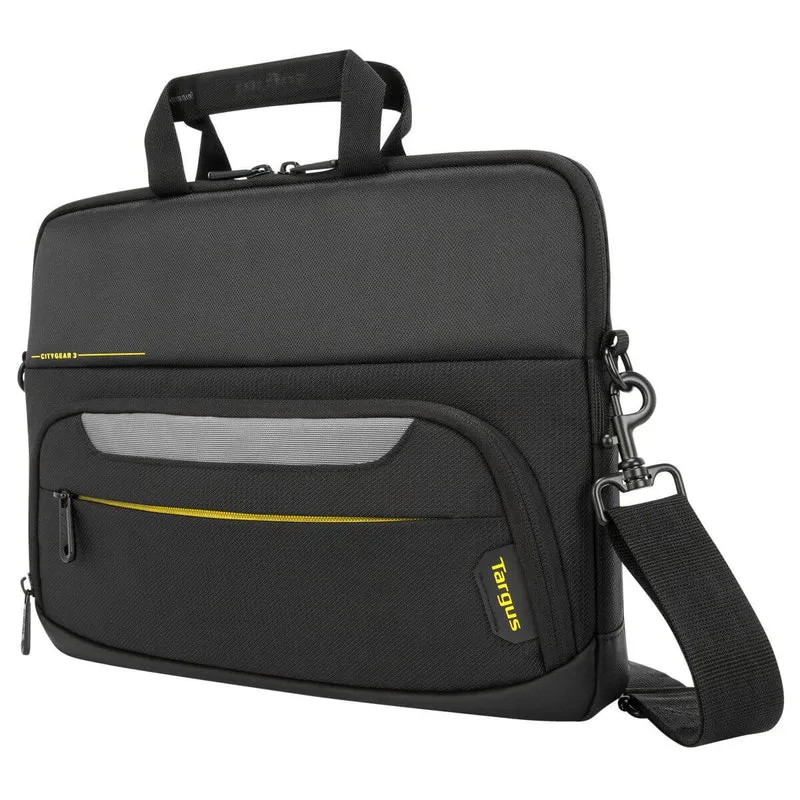 Sacoche fine pour ordinateur portable Targus CityGear 14 pouces - Noir