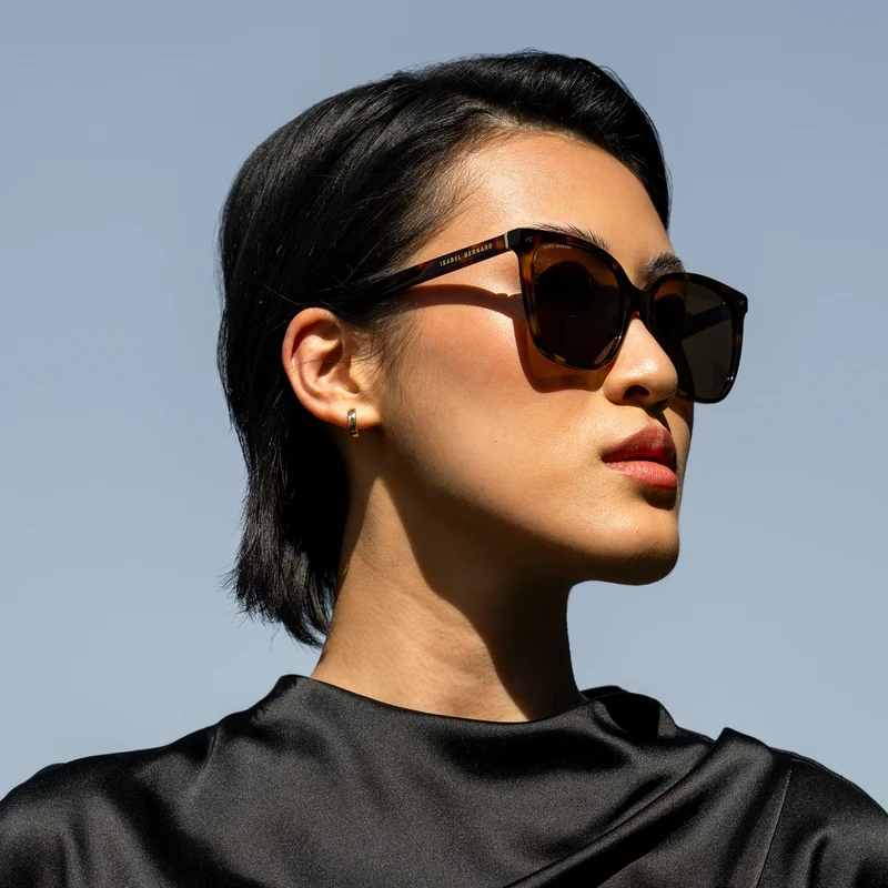 Isabel Bernard La Villette Femmes Lunettes de Soleil Marron IB400007-14-14