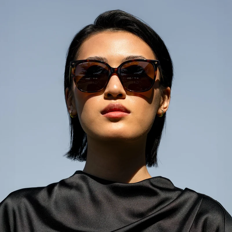 Isabel Bernard La Villette Femmes Lunettes de Soleil Marron IB400007-14-14
