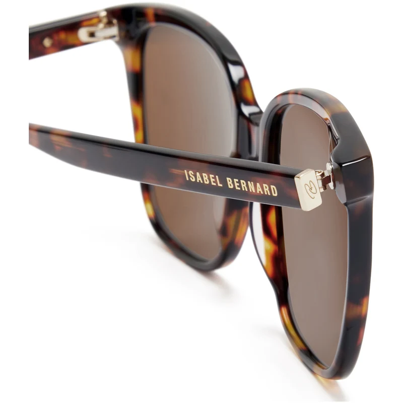 Isabel Bernard La Villette Femmes Lunettes de Soleil Marron IB400007-14-14