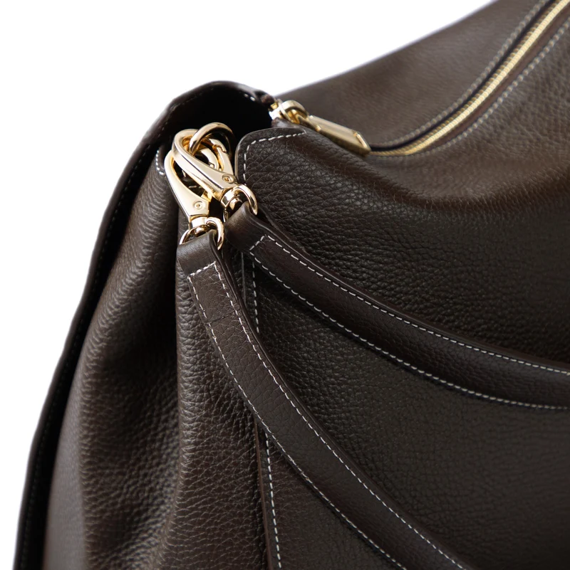 Isabel Bernard Honoré Emma Sac à Épaule Brun Foncé IB21134-031