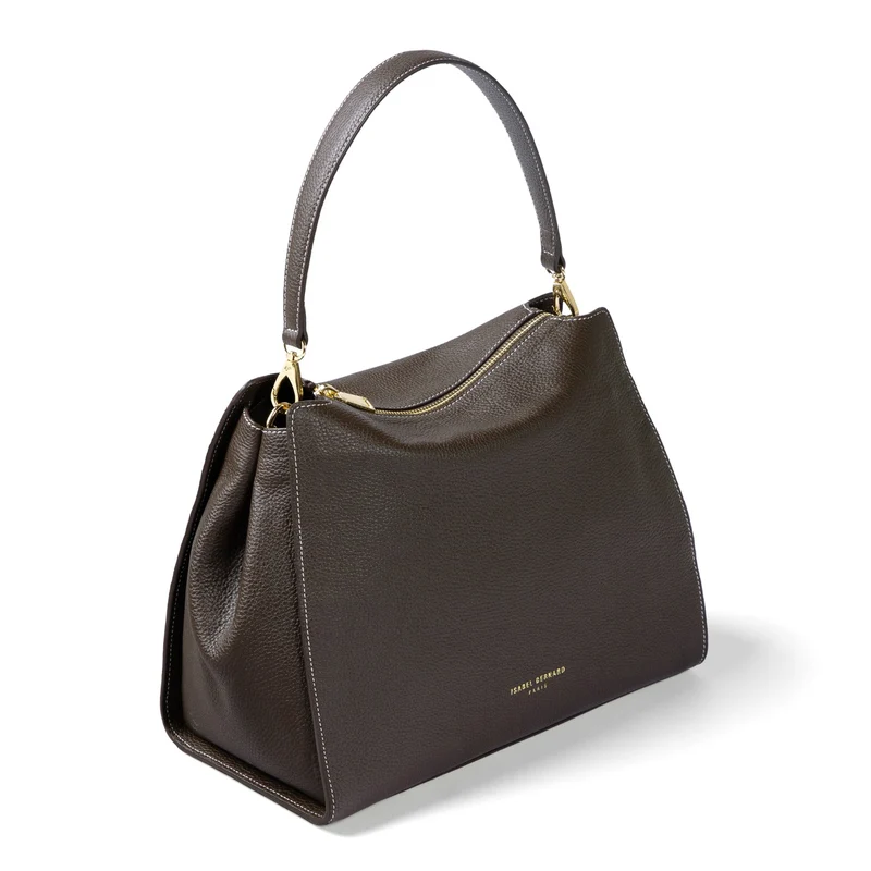 Isabel Bernard Honoré Emma Sac à Épaule Brun Foncé IB21134-031