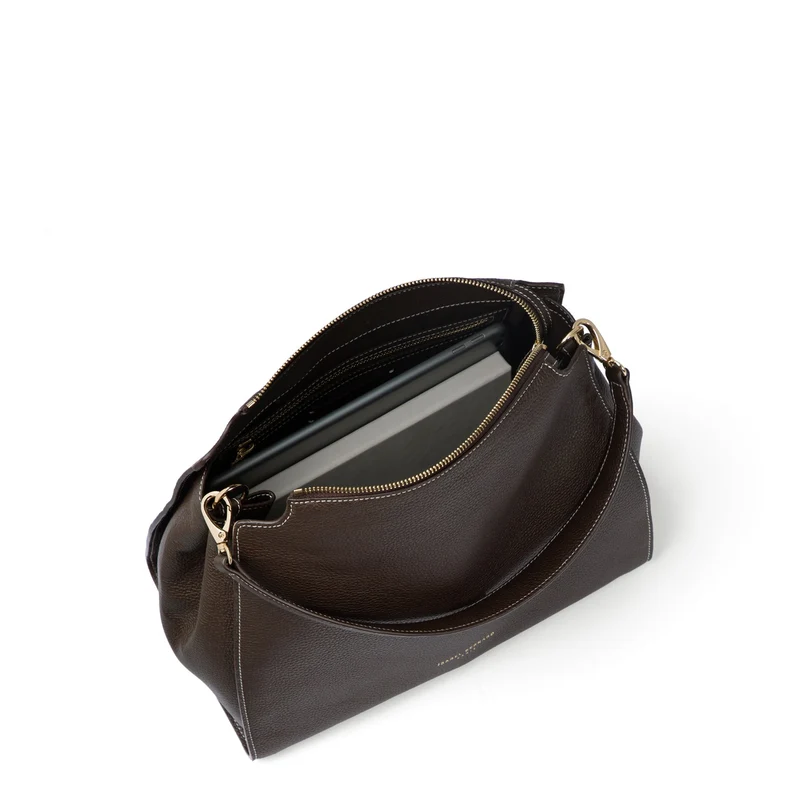 Isabel Bernard Honoré Emma Sac à Épaule Brun Foncé IB21134-031