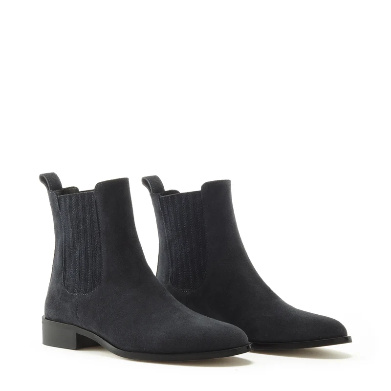 Isabel Bernard Vendôme Femmes Chelsea Boots Bleu IB53000-10-36