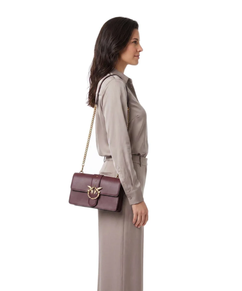 Pinko Love One Classic New Buckle Sac bandoulière ribes intenso/antique gold