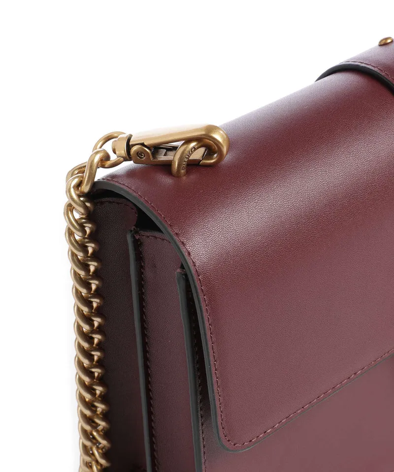 Pinko Love One Classic New Buckle Sac bandoulière ribes intenso/antique gold