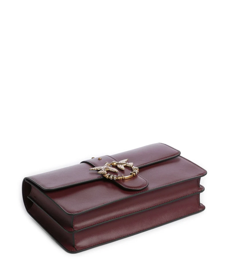 Pinko Love One Classic New Buckle Sac bandoulière ribes intenso/antique gold