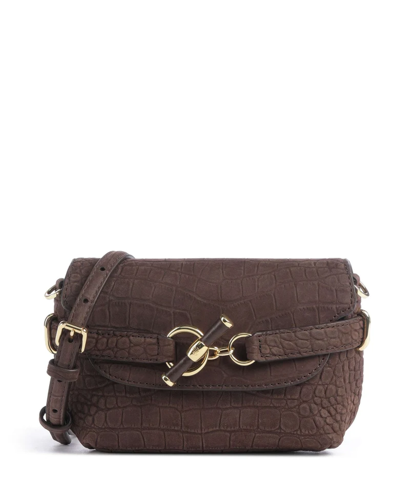 Lauren Ralph Lauren Blaike Small Sac bandoulière chestnut brown