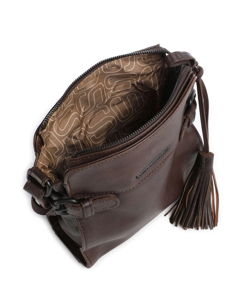 Spikes & Sparrow Hudson Jolinda Sac bandoulière dark brown