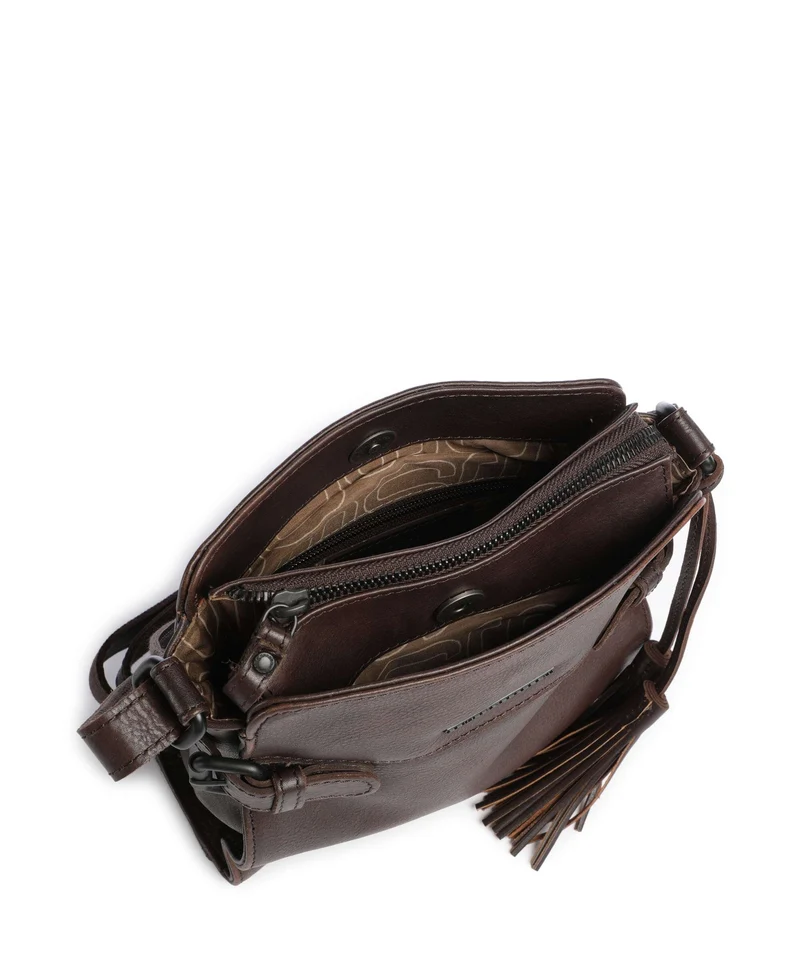 Spikes & Sparrow Hudson Jolinda Sac bandoulière dark brown