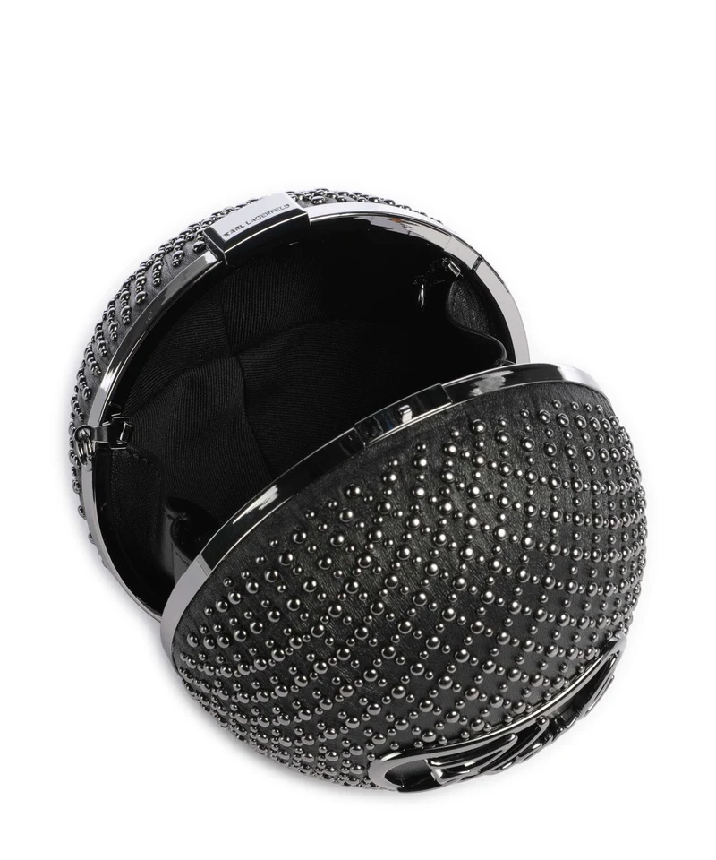 Karl Lagerfeld K/Signature Sac porté épaule black embellishment