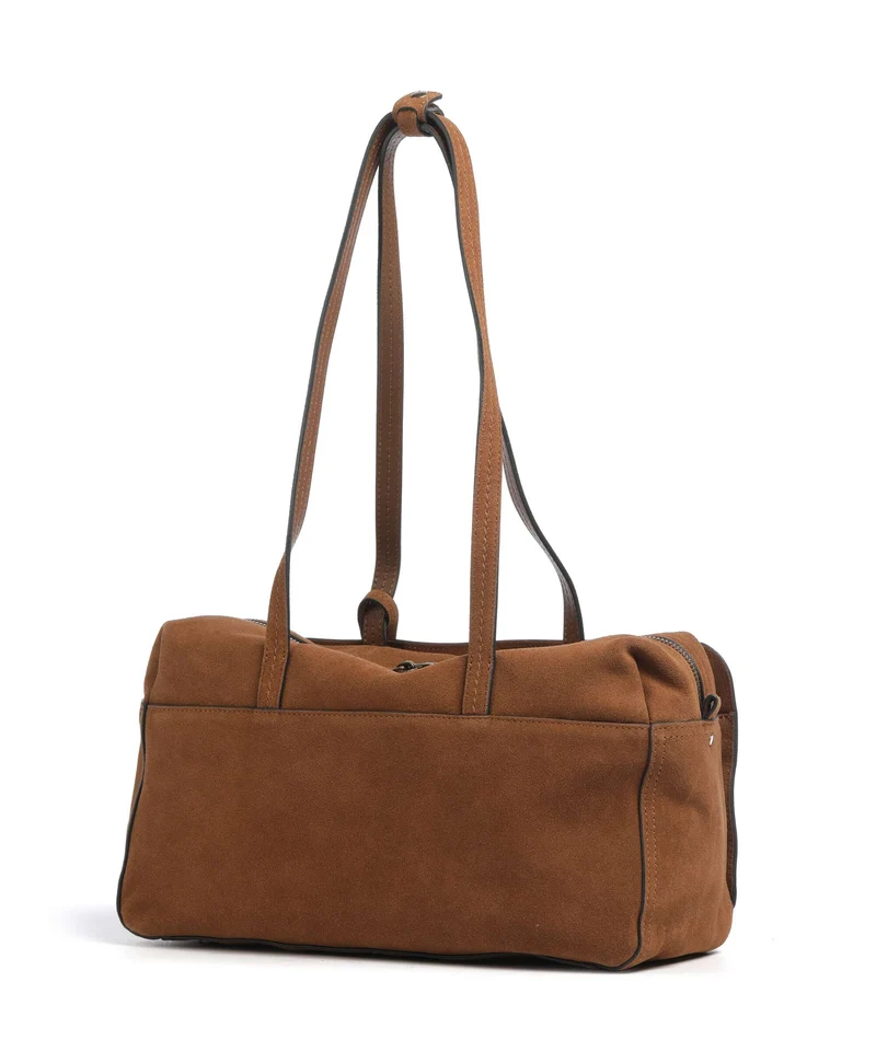 Liebeskind Clarice II Hydro Suede M Sac porté épaule brown