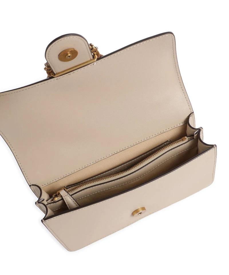 Pinko Love One Mini New Buckle Sac bandoulière beige/grigio fumo/antique gold