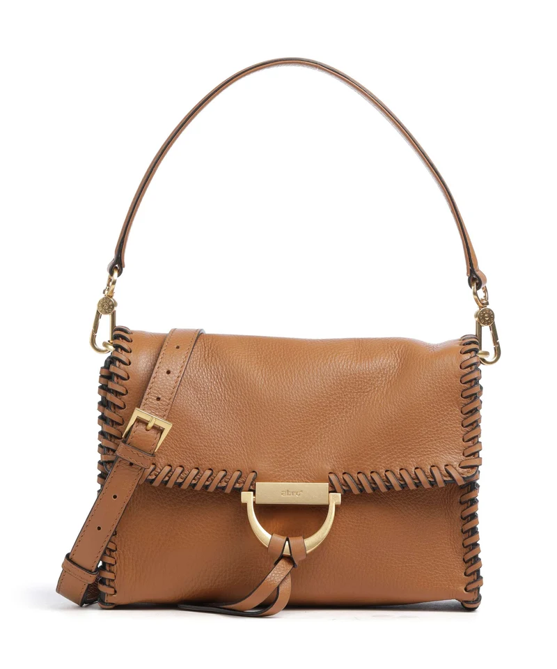 Abro Dalia Temi Stitch Sac porté épaule cuoio