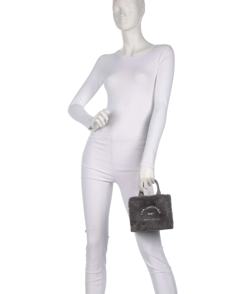 Karl Lagerfeld K/Rue St Guillaume Mini Sac bandoulière ash grey