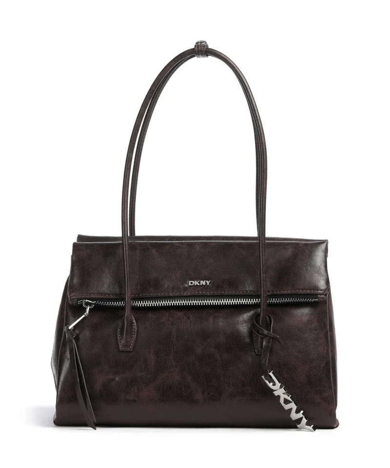 DKNY Rivington Large Sac porté épaule coffee bean