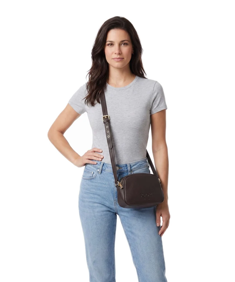 JOOP! Jeans Cuore Lettera Issie Sac bandoulière darkbrown
