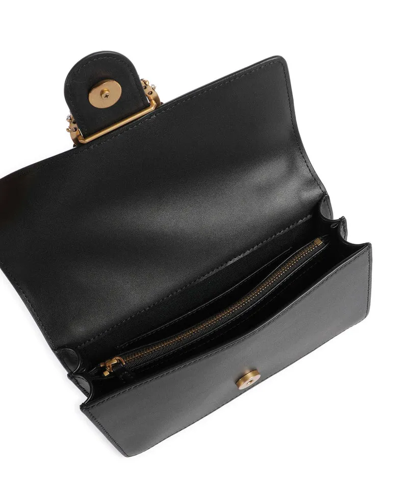 Pinko Love One Mini New Buckle Sac bandoulière nero/antique gold