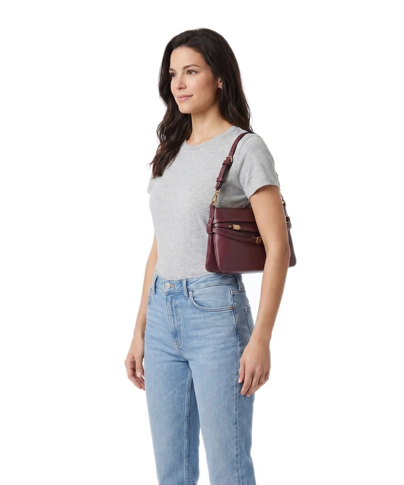 Pinko Belt Mini Sac porté épaule ribes intenso/antique gold