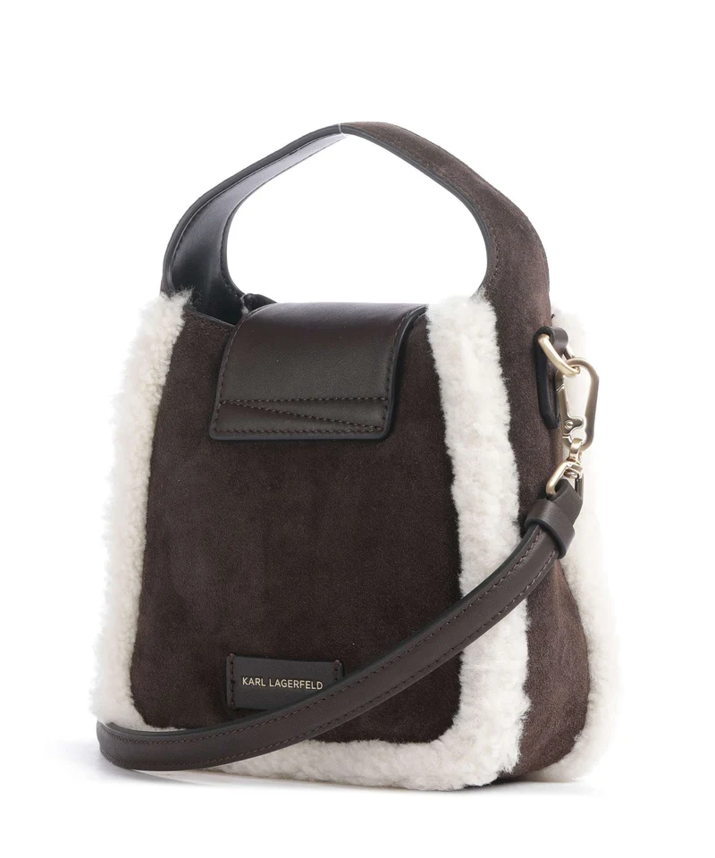 Karl Lagerfeld K/Signature Small Sac bandoulière tobacco