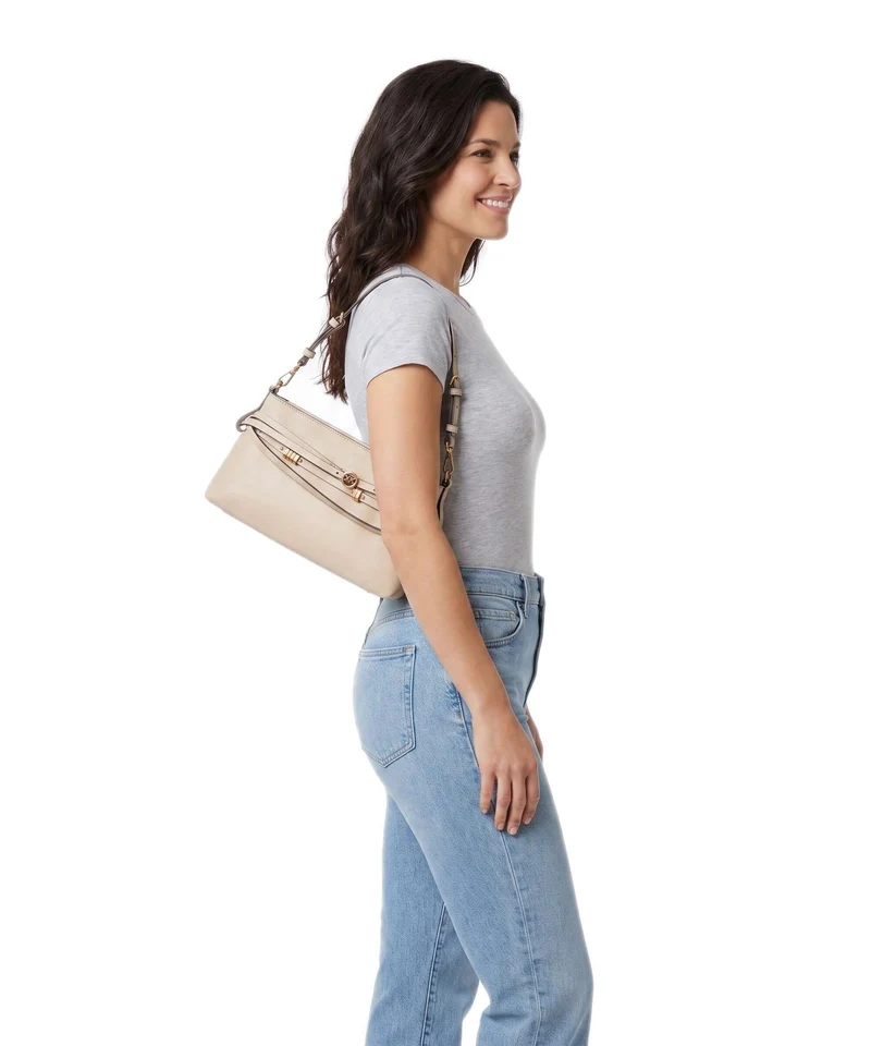 Pinko Belt Mini Sac porté épaule beige/grigio fumo/antique gold