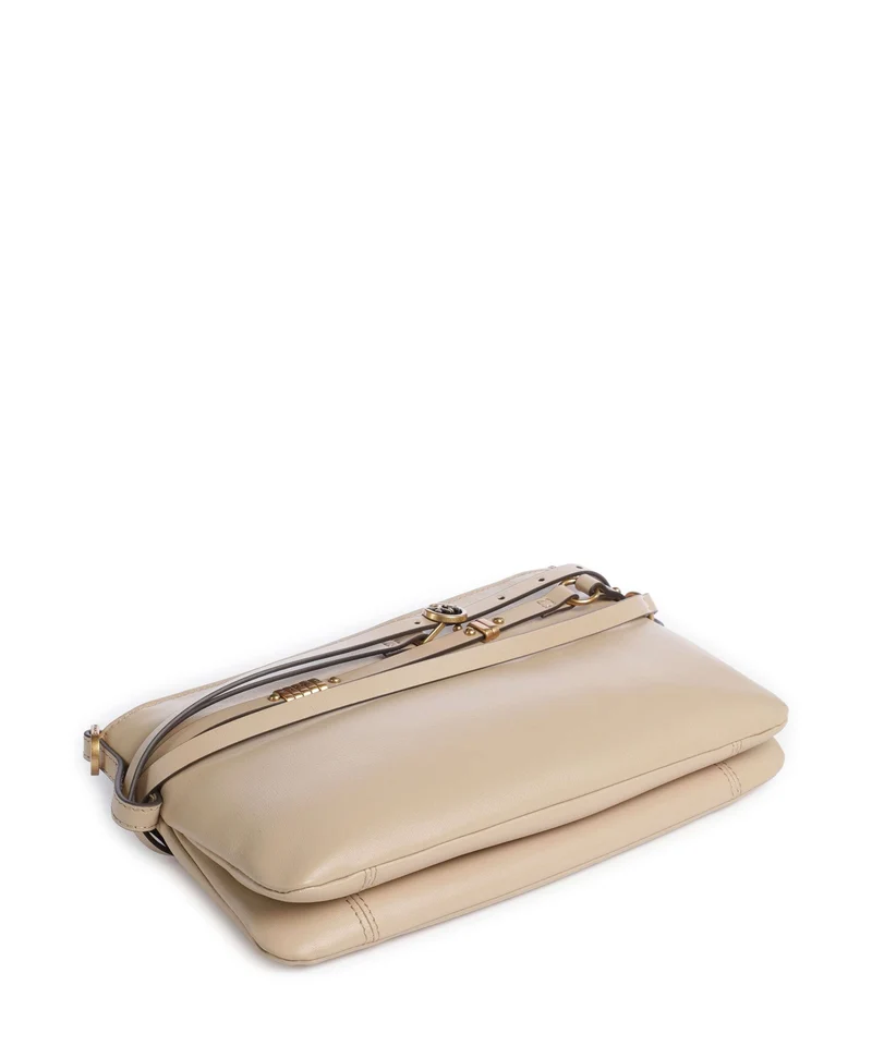 Pinko Belt Mini Sac porté épaule beige/grigio fumo/antique gold