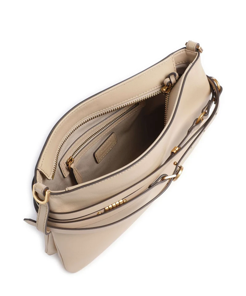 Pinko Belt Mini Sac porté épaule beige/grigio fumo/antique gold