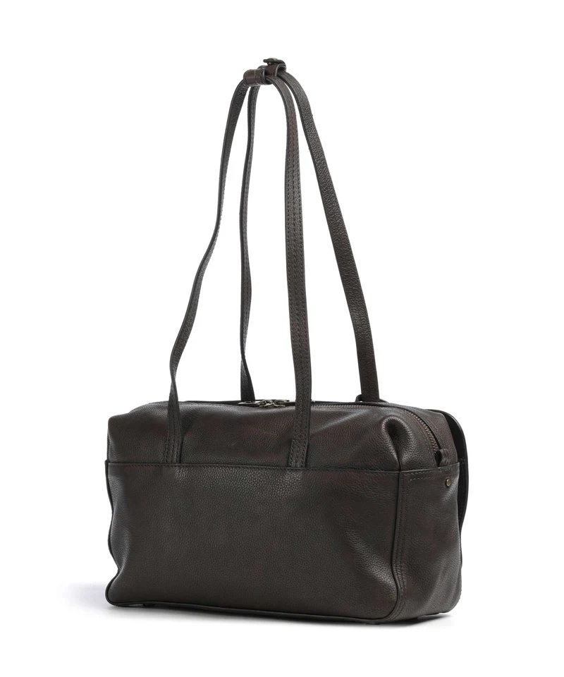 Liebeskind Clarice II Vintage Pebble M Sac porté épaule deep soil