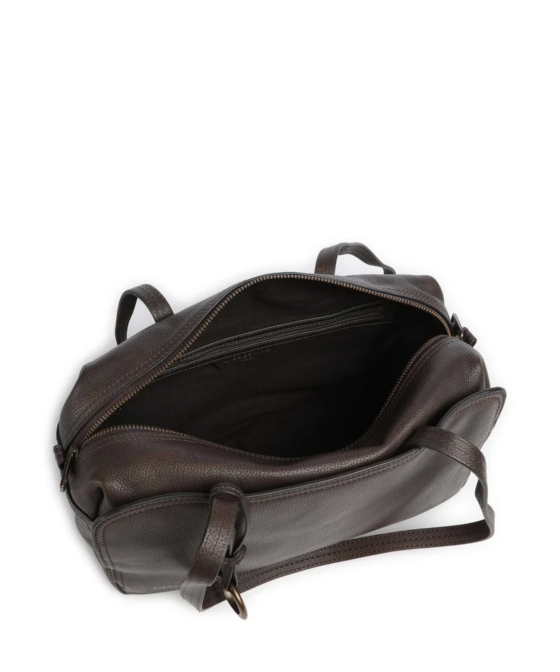 Liebeskind Clarice II Vintage Pebble M Sac porté épaule deep soil